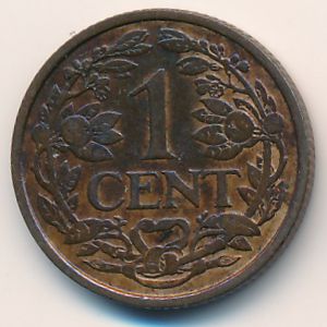 Нидерланды, 1 цент (1930 г.)
