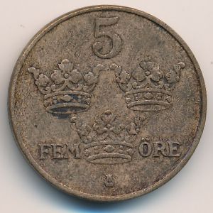 Швеция, 5 эре (1950 г.)