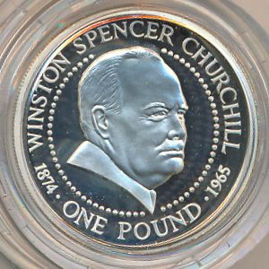 Гернси, 1 фунт (1999 г.)