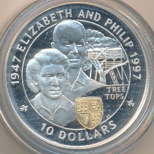 Фиджи, 10 долларов (1997 г.)