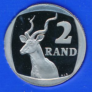 ЮАР, 2 рэнда (1989 г.)