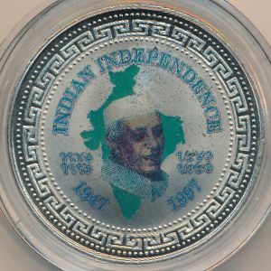 Great Britain., 1 dollar, 1997