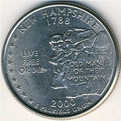 США, 1/4 доллара (2000 г.)