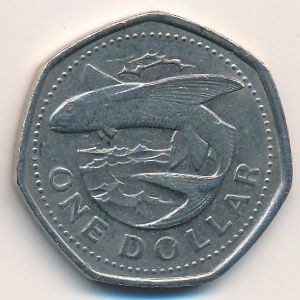 Барбадос, 1 доллар (2000 г.)