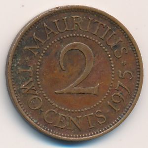 Маврикий, 2 цента (1975 г.)