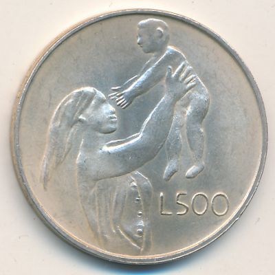 Сан-Марино, 500 лир (1972 г.)