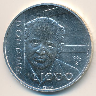 Сан-Марино, 1000 лир (1996 г.)