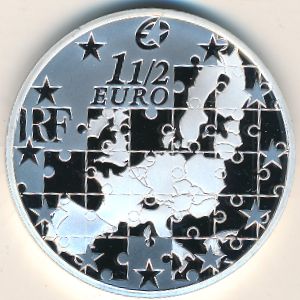 Франция, 1 1/2 евро (2004 г.)