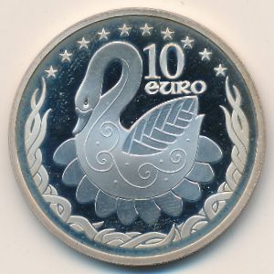 Ирландия, 10 евро (2004 г.)
