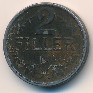Венгрия, 2 филлера (1916 г.)