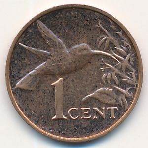 Trinidad & Tobago, 1 cent, 2005
