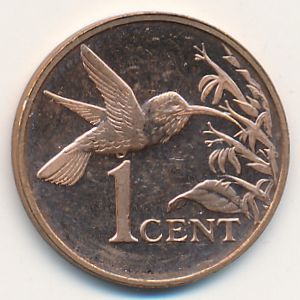 Trinidad & Tobago, 1 cent, 2005