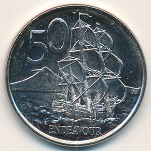 New Zealand, 50 cents, 2006