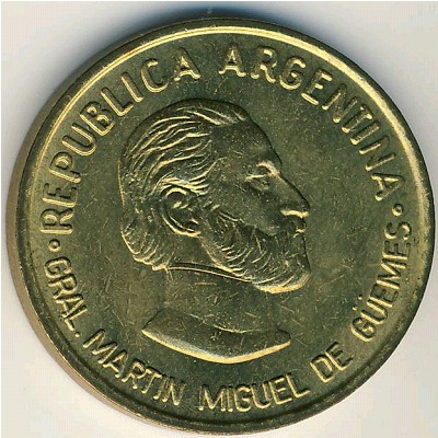 Argentina, 50 centavos, 2000