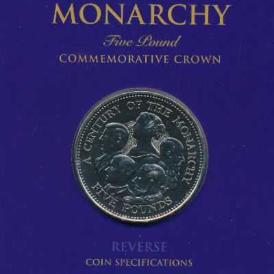 Гернси, 5 фунтов (2000 г.)