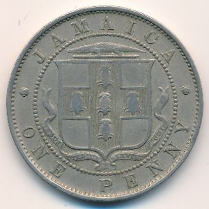 Ямайка, 1 пенни (1926 г.)