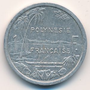 Французская Полинезия, 1 франк (1997 г.)