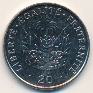 Гаити, 20 сентим (1995 г.)