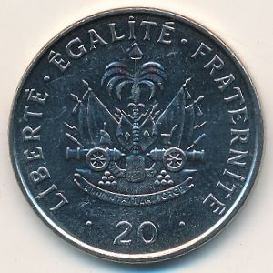 Гаити, 20 сентим (1995 г.)