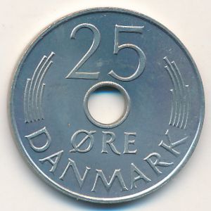 Дания, 25 эре (1973 г.)