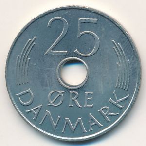 Дания, 25 эре (1974 г.)