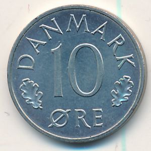 Дания, 10 эре (1979 г.)