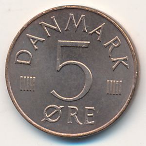 Дания, 5 эре (1979 г.)