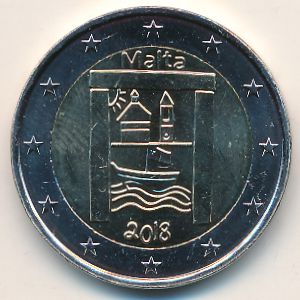 Мальта, 2 евро (2018 г.)