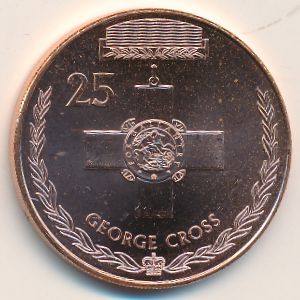 Australia, 25 cents, 2017
