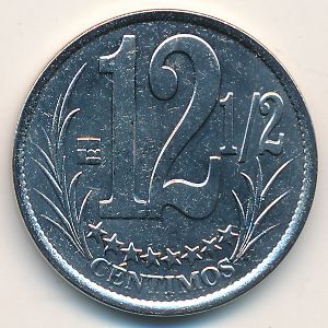Венесуэла, 12 1/2 сентимо (2007 г.)