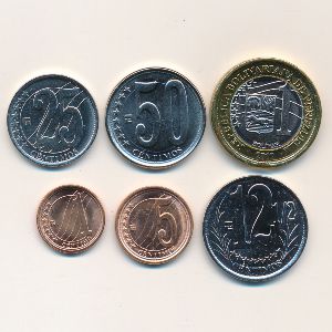 Венесуэла, Набор монет (2012 г.)