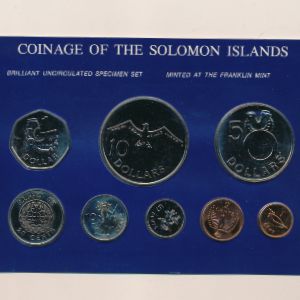 Соломоновы острова, Набор монет (1979 г.)