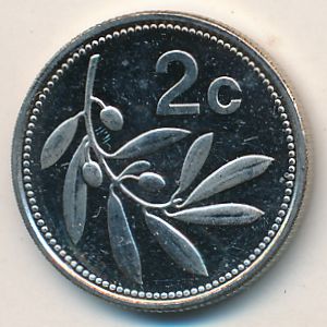 Мальта, 2 цента (2002 г.)
