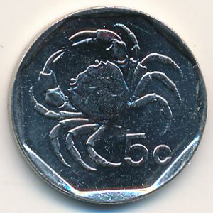 Malta, 5 cents, 2001