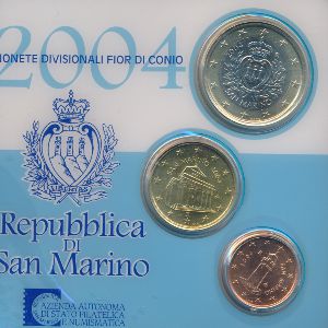 Сан-Марино, Набор монет (2004 г.)