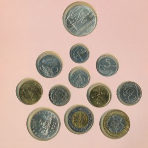 Италия, Набор монет (1999 г.)