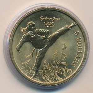 Австралия, 5 долларов (2000 г.)