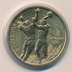 Австралия, 5 долларов (2000 г.)