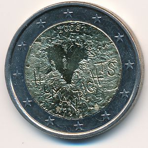 Финляндия, 2 евро (2008 г.)