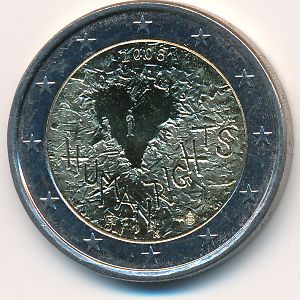 Finland, 2 euro, 2008