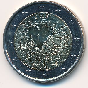 Finland, 2 euro, 2008