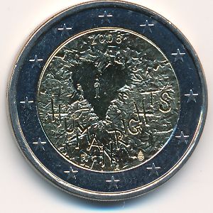 Finland, 2 euro, 2008
