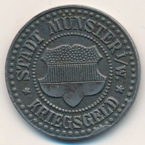Munster, 25 пфеннигов, 1918