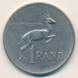 ЮАР, 1 рэнд (1977 г.)