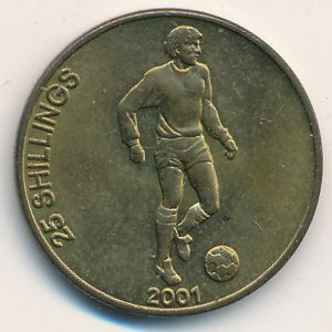 Сомали, 25 шиллингов (2001 г.)