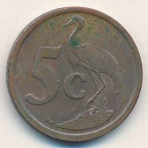 ЮАР, 5 центов (2006 г.)