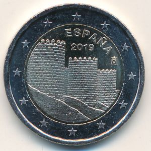 Spain, 2 euro, 2019