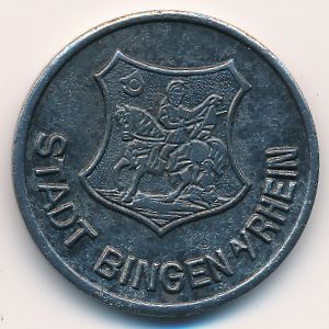 Bingen (Rhein), 50 пфеннигов, 1919