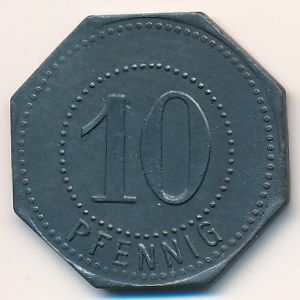 Хамборн., 10 пфеннигов (1917 г.)