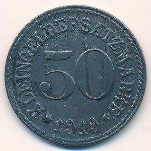 Кульмбах., 50 пфеннигов (1919 г.)
